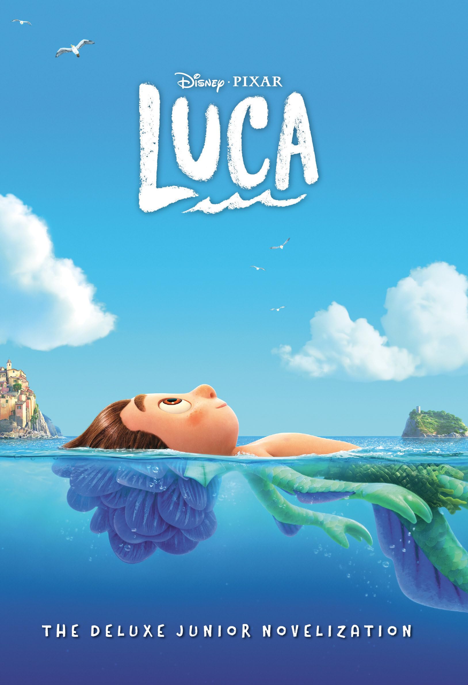 Disney/Pixar Luca: The Deluxe Junior Novelization (Disney/Pixar Luca)-used
