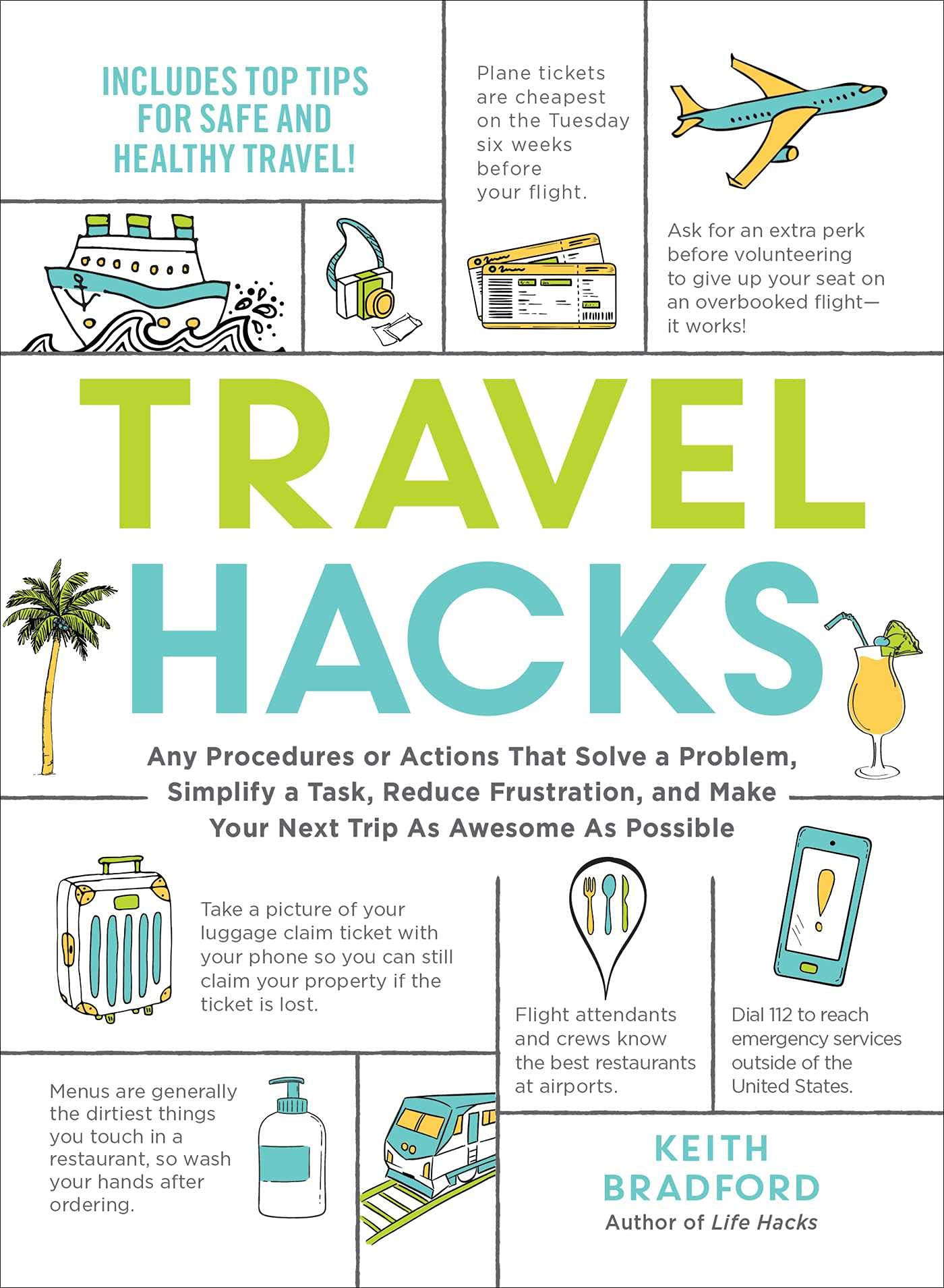 Travel Hacks: Any Procedures or Actions That Solve a Problem, Simplify a Task, Reduce Frustration, and Make Your Next Trip As Aw,Used