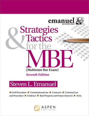 Strategies & Tactics for the MBE (Bar Review),Used