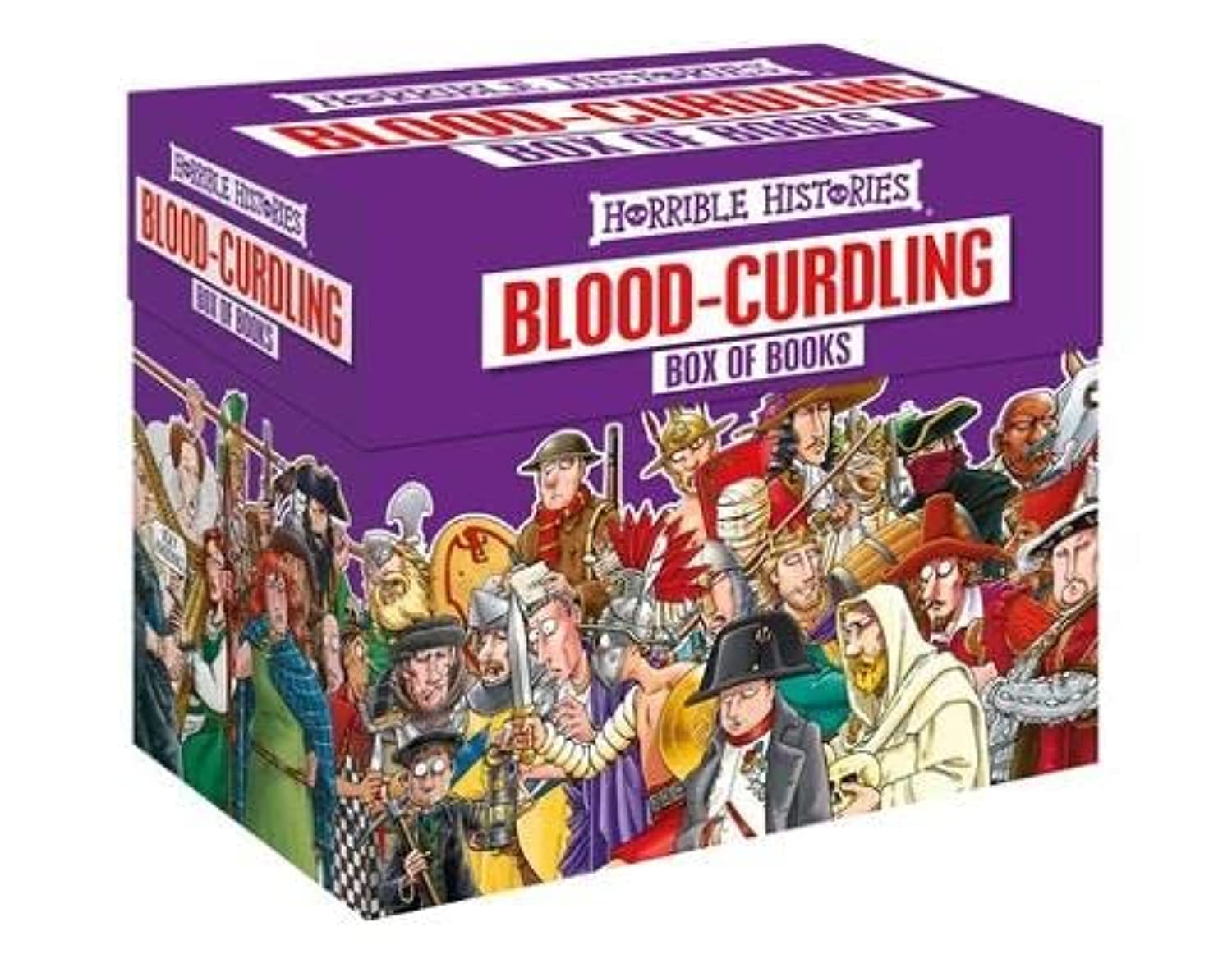 Bloodcurdling Box Of Books (Horrible Histories Collections) [Oct 06, 2016] Deary, Terry And Brown, Martin