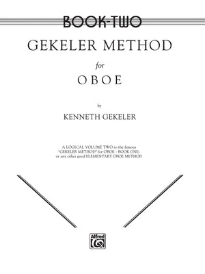 Gekeler Method for Oboe ~ Book Two,New