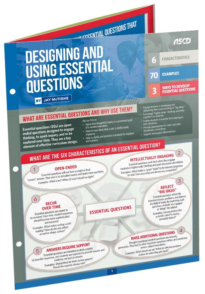 Designing and Using Essential Questions (Quick Reference Guide),Used