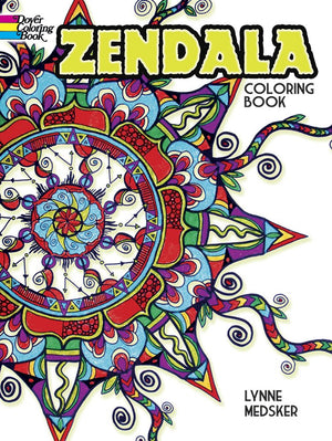 Zendala Coloring Book (Dover Mandala Coloring Books),Used