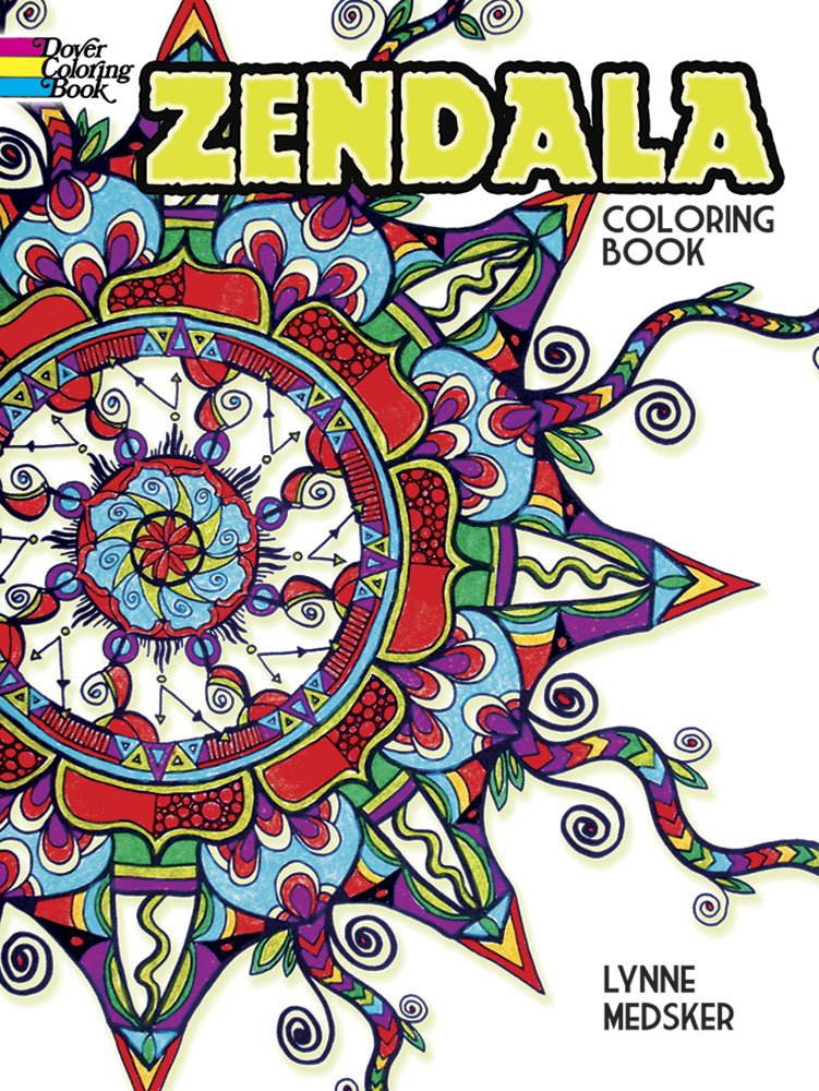 Zendala Coloring Book (Dover Mandala Coloring Books),Used