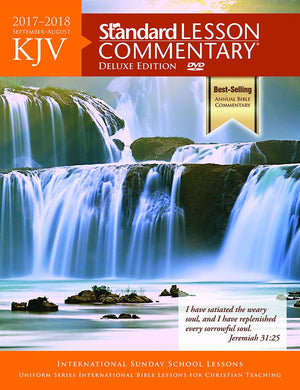 KJV Standard Lesson Commentary Deluxe Edition 20172018,Used