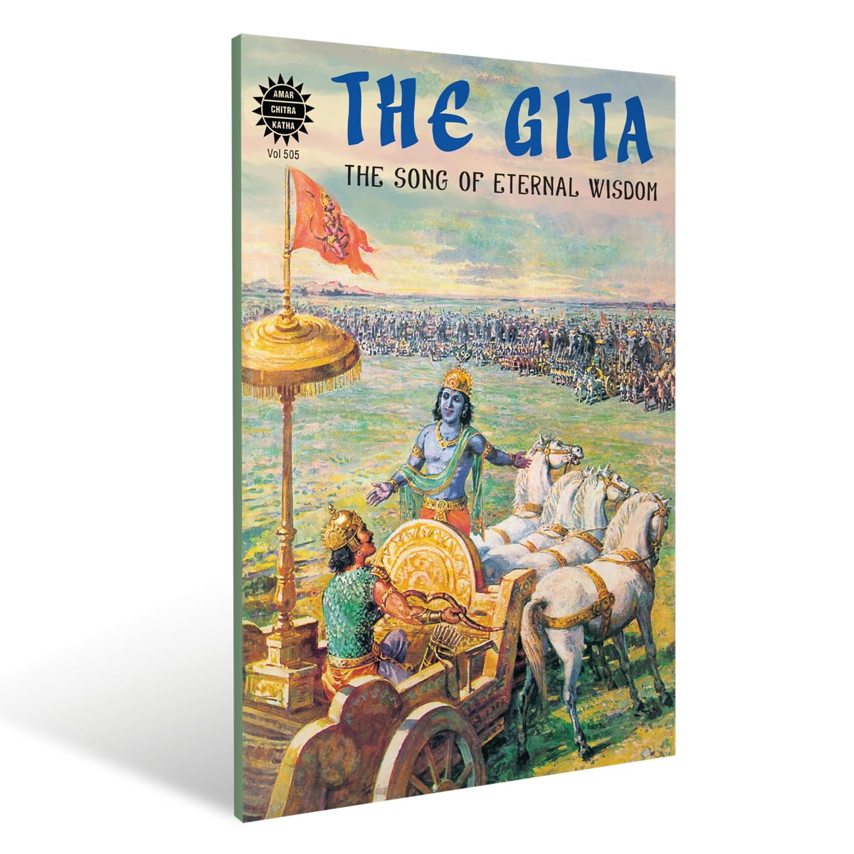 The Gita: Bhagavad Gita  Indian Mythology, History & Folktales  Cultural Stories for Kids & Adults  Illustrated Comic Books  Mah