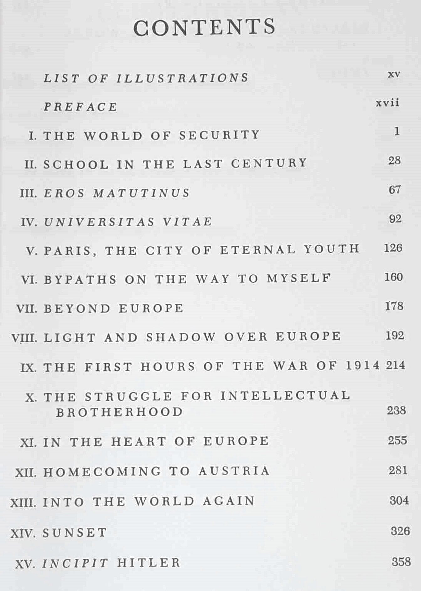 The World of Yesterday: An Autobiography,Used