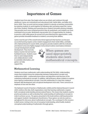 Math Games: SkillBased Practice for Second Grade,Used