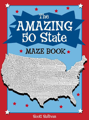 The Amazing 50 State Maze Book,Used