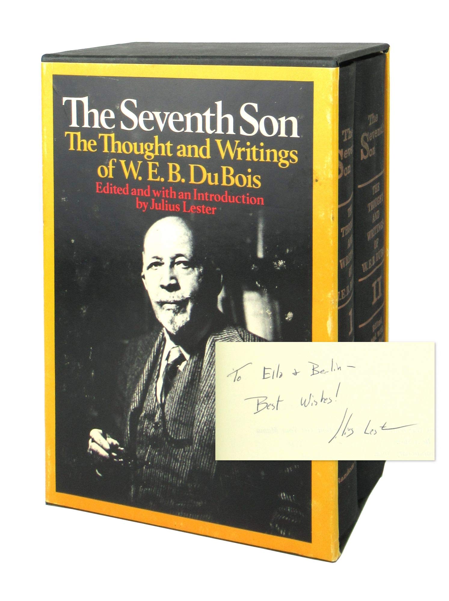 The seventh son;: The thought and writings of W. E. B. Du Bois,Used