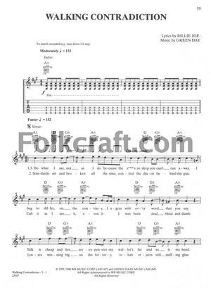 Green Day  Easy Guitar Anthology,New