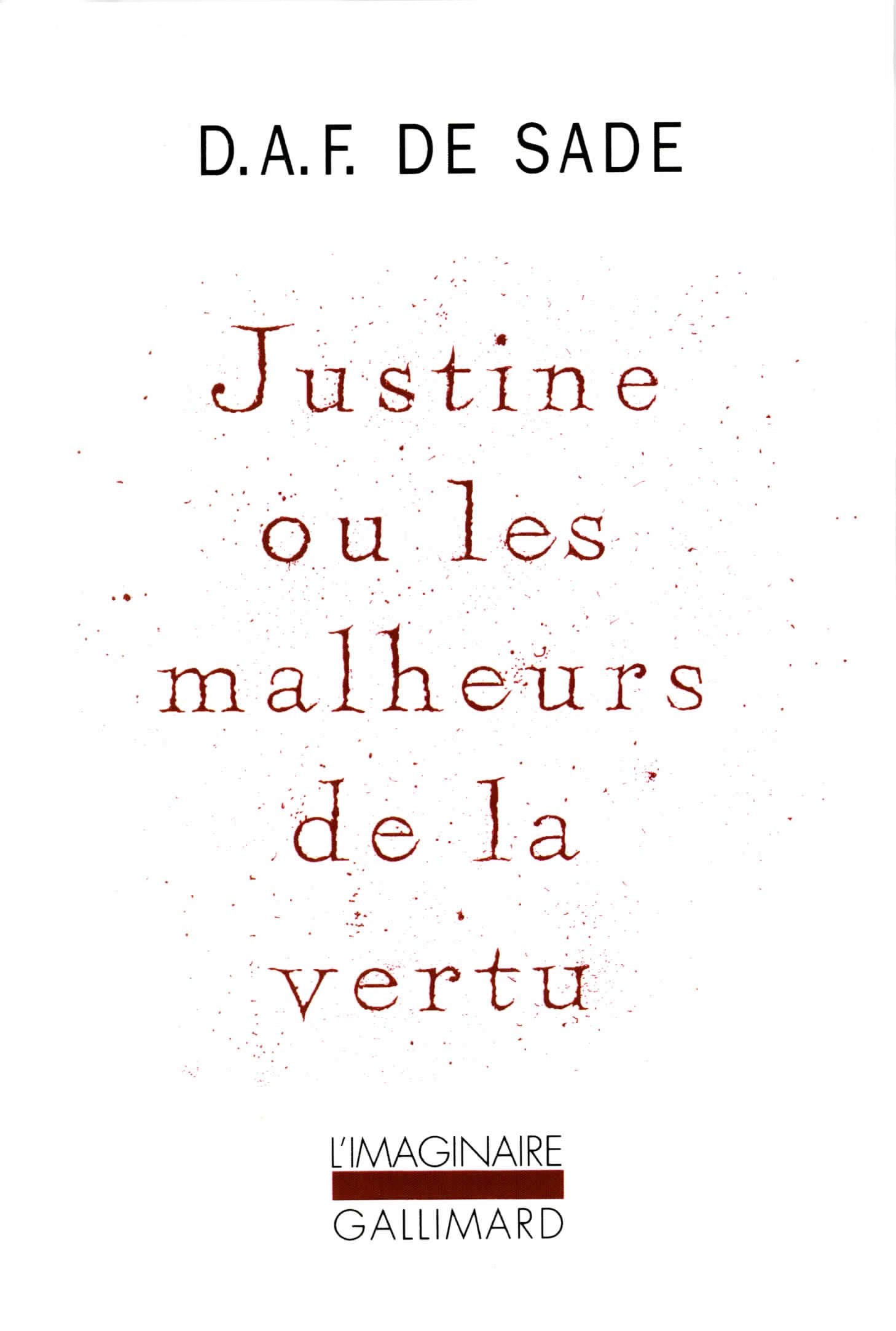 Justine ou Les malheurs de la vertu (French Edition),Used