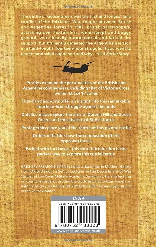 Goose Green 1982 (Battle Story),Used