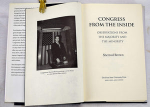 Congress from the Inside: Observations from the Majority and the Minority,Used