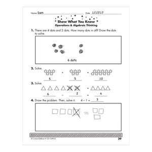 Carson Dellosa Instant Assessments for Data Tracking, Grade K Resource Book,Used