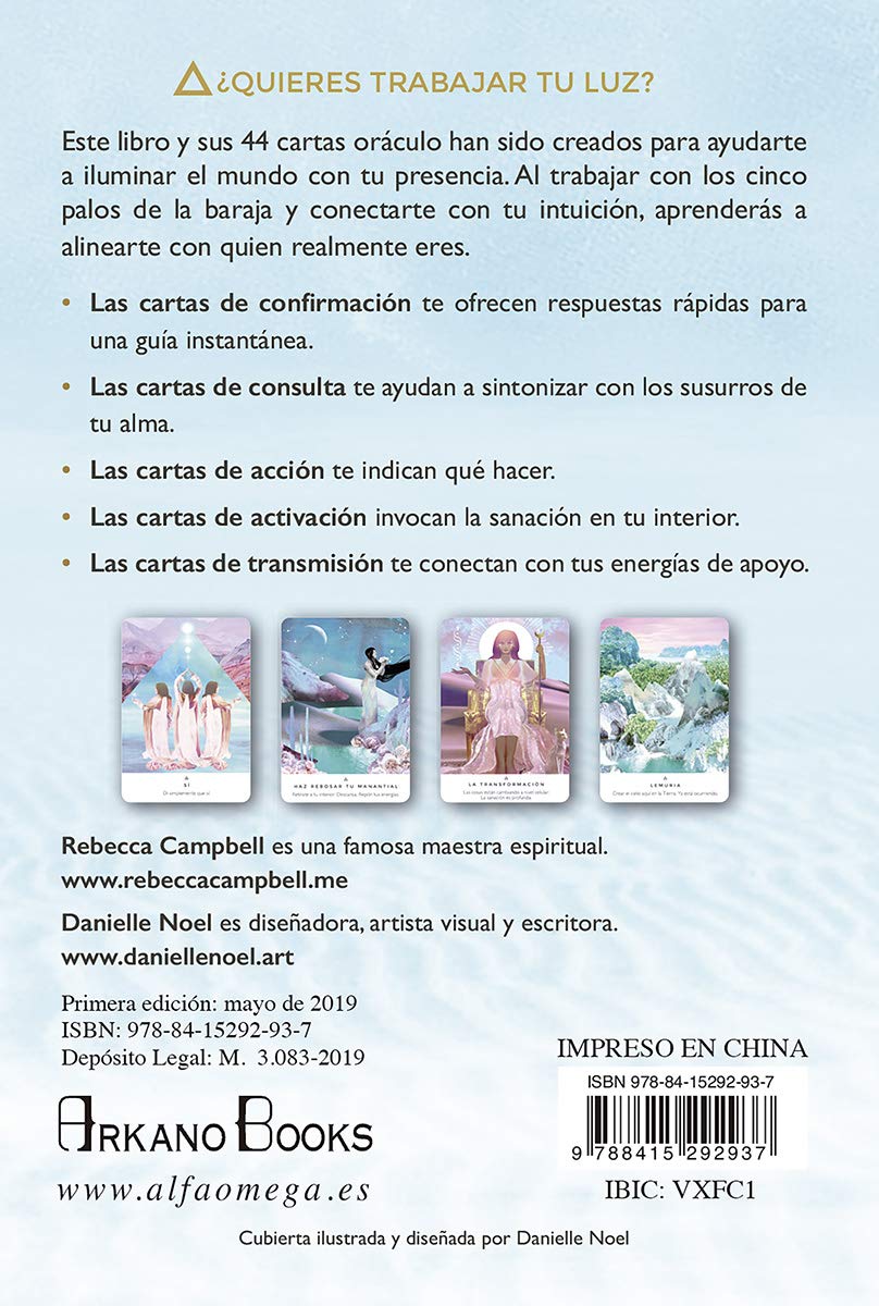 Trabaja tu luz: Libro y cartas orculo,Used