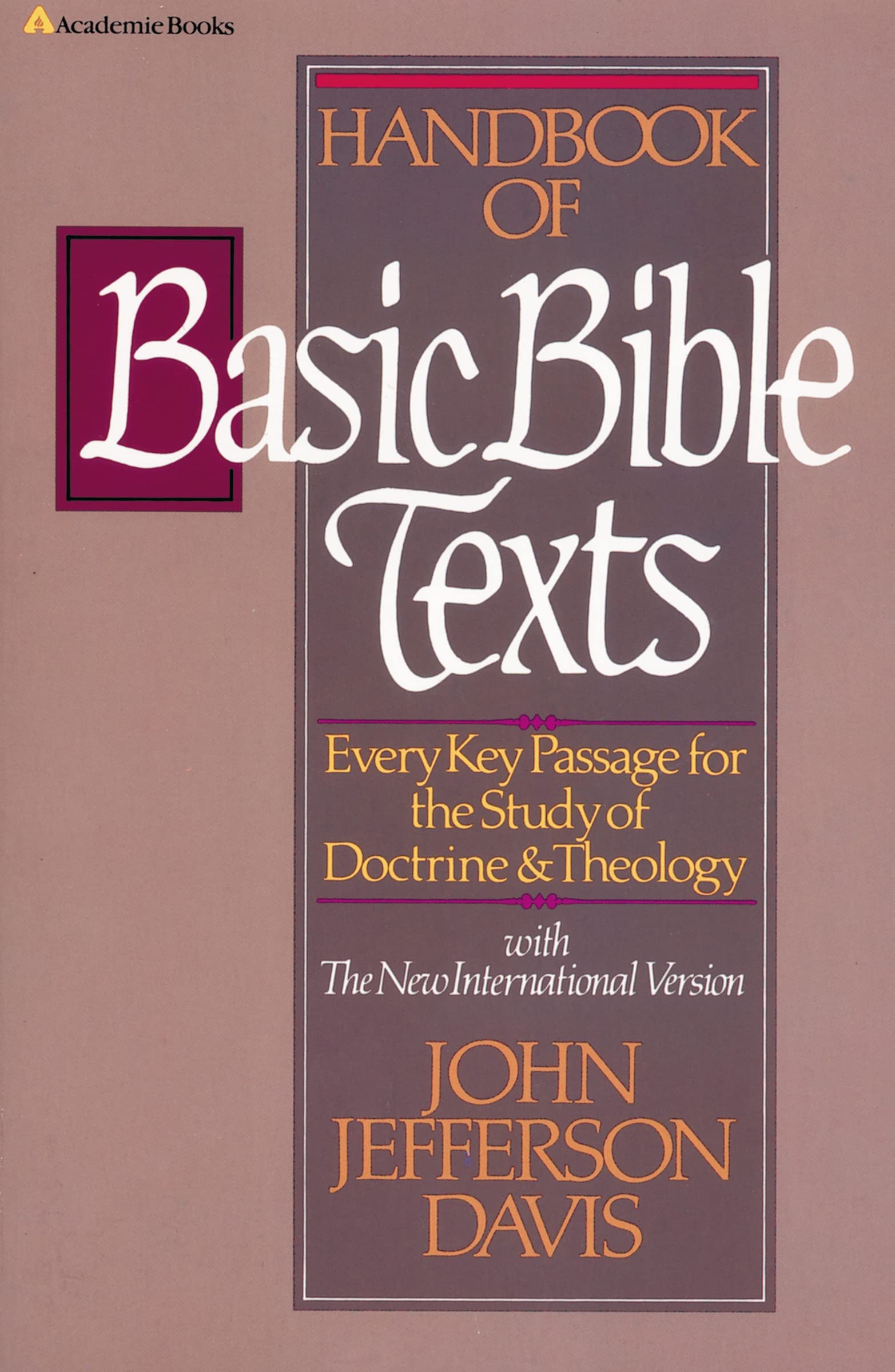 Handbook of Basic Bible Texts,Used