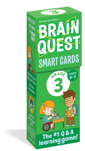 Brain Quest 3Rd Grade Smart Cards Revised 5Th Edition (Brain Quest Decks) [Cards] Workman Publishing; Feder, Chris Welles And Bi