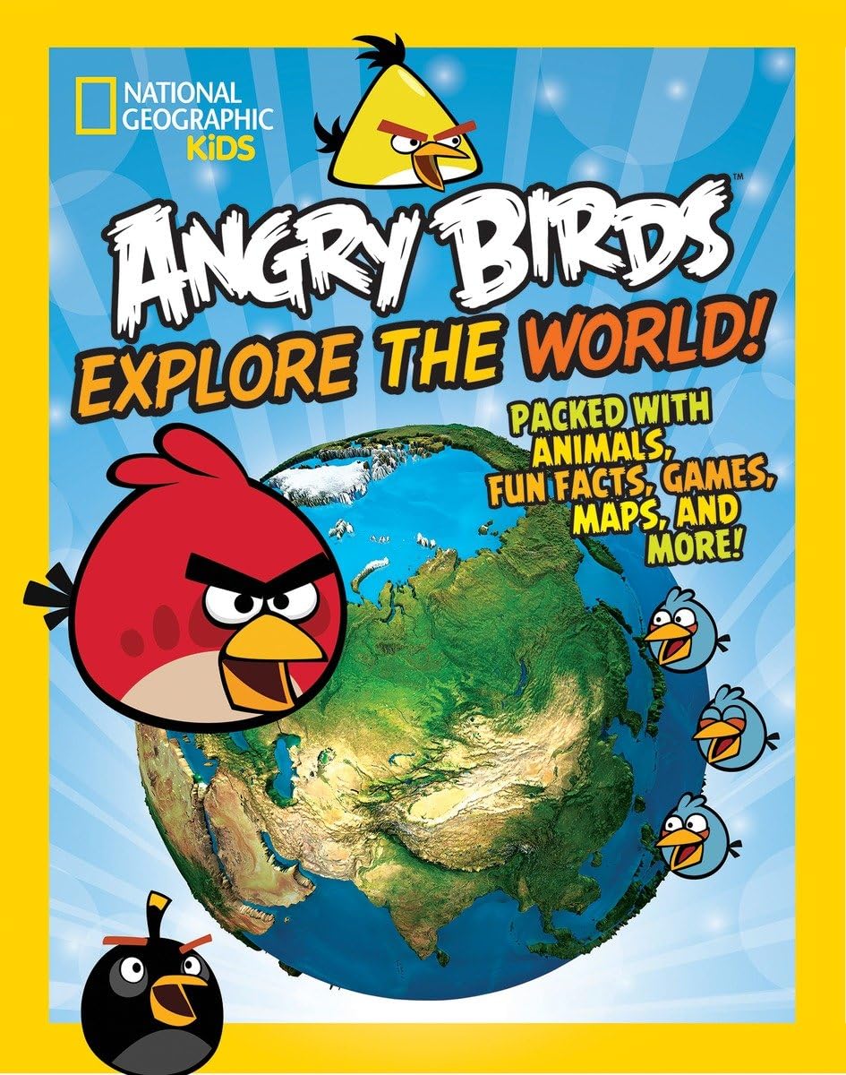 Angry Birds Explore the World!: Packed with Animals, Fun Facts, Games, Maps, and More!,Used