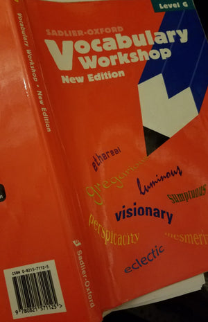 Vocabulary Workshop Level G Student 2005,New