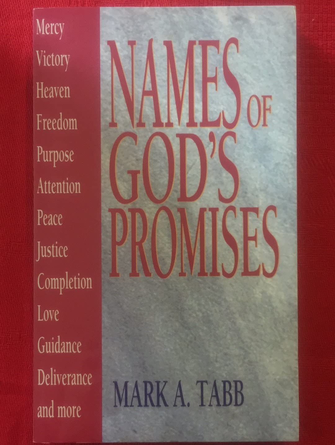 Names of God's Promises (Names of... Series),Used