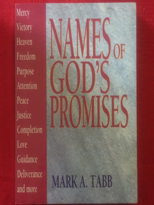 Names of God's Promises (Names of... Series),Used