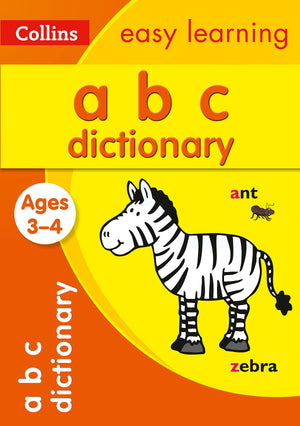 Collins Easy Learning  Picture Dictionary Ages 3 to 4,Used