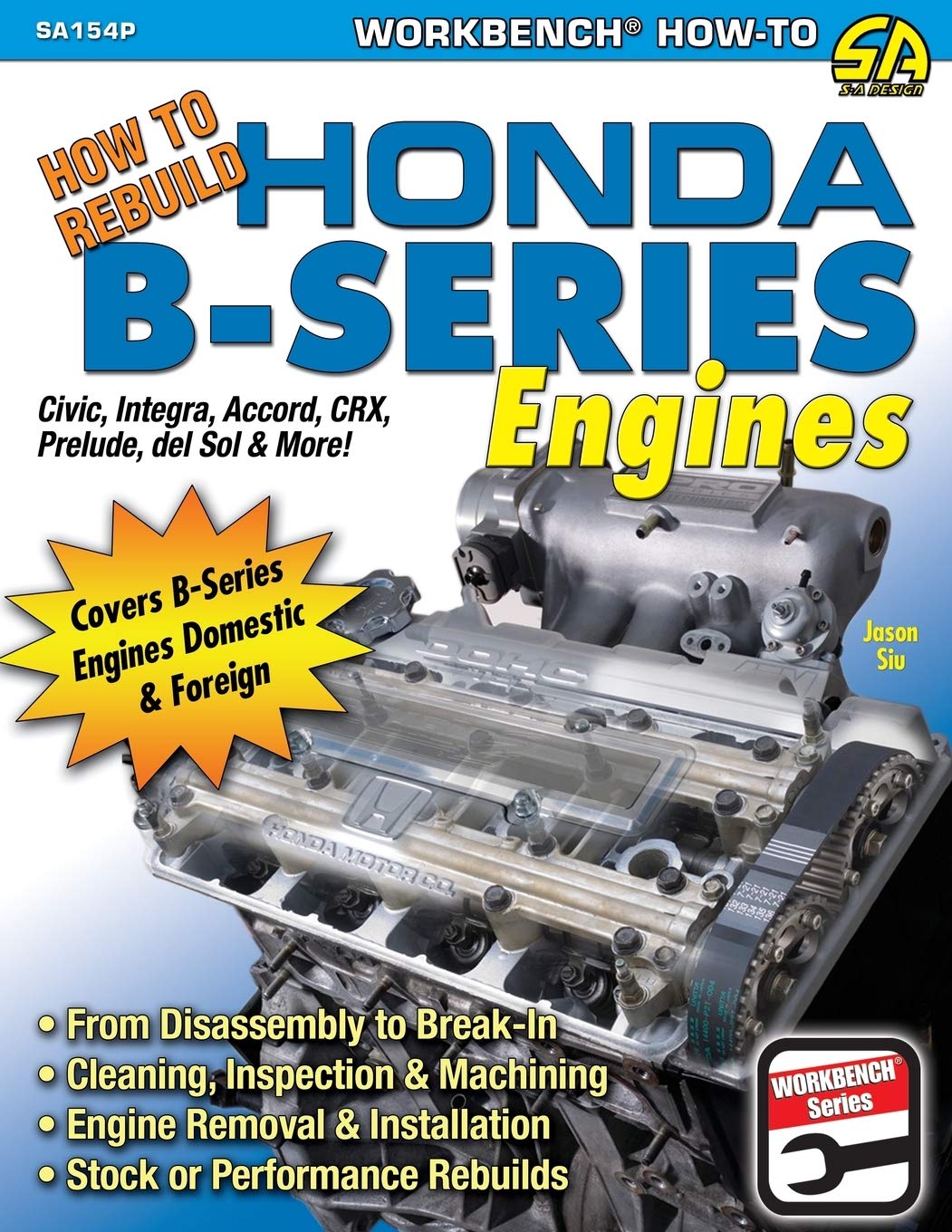 How to Rebuild Honda BSeries Engines,Used