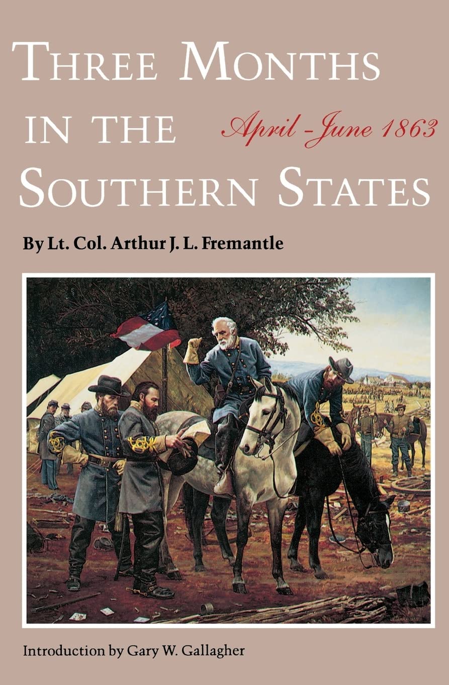 Three Months In The Southern States: Apriljune 1863