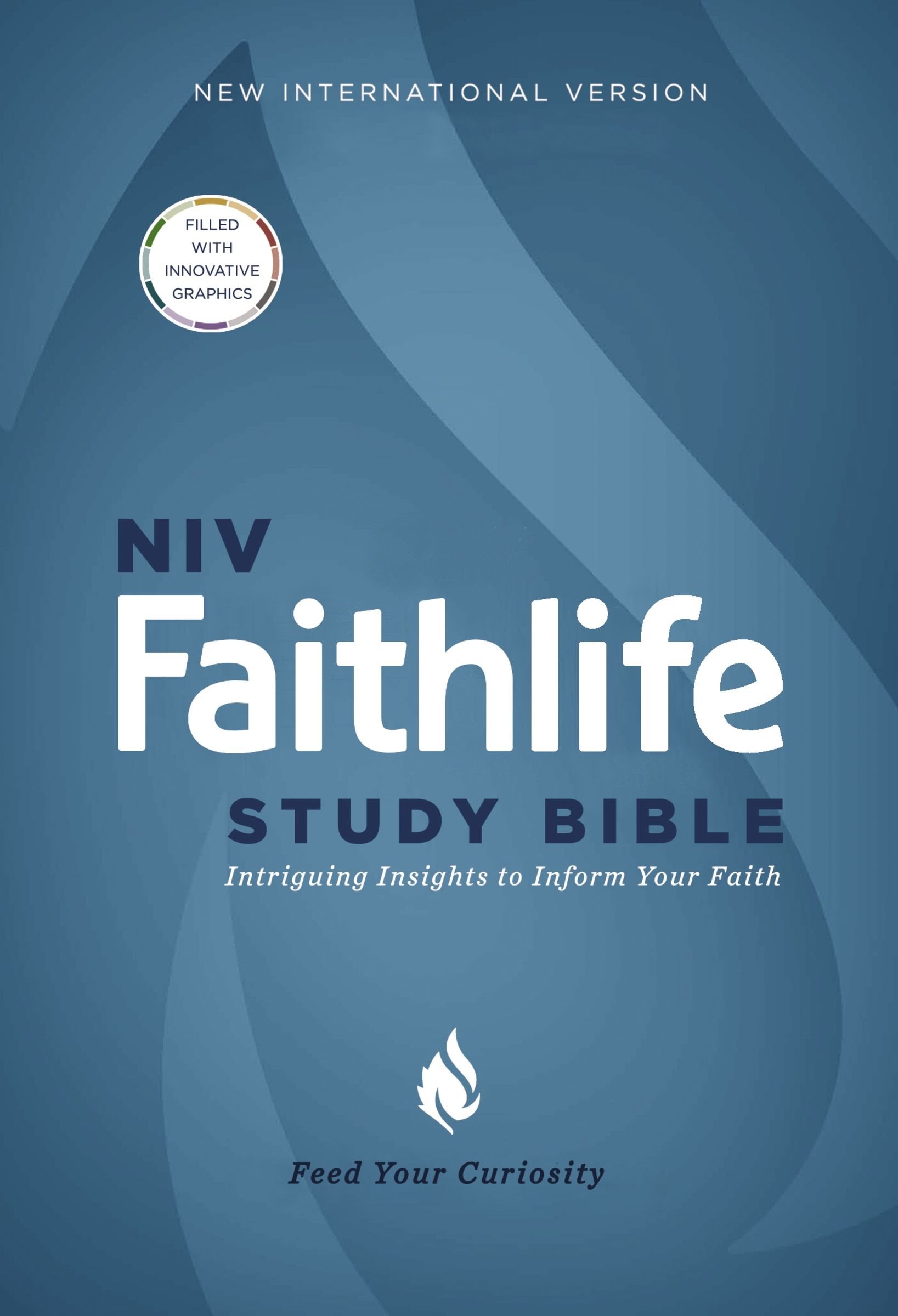 NIV, Faithlife Study Bible, Hardcover: Intriguing Insights to Inform Your Faith,Used