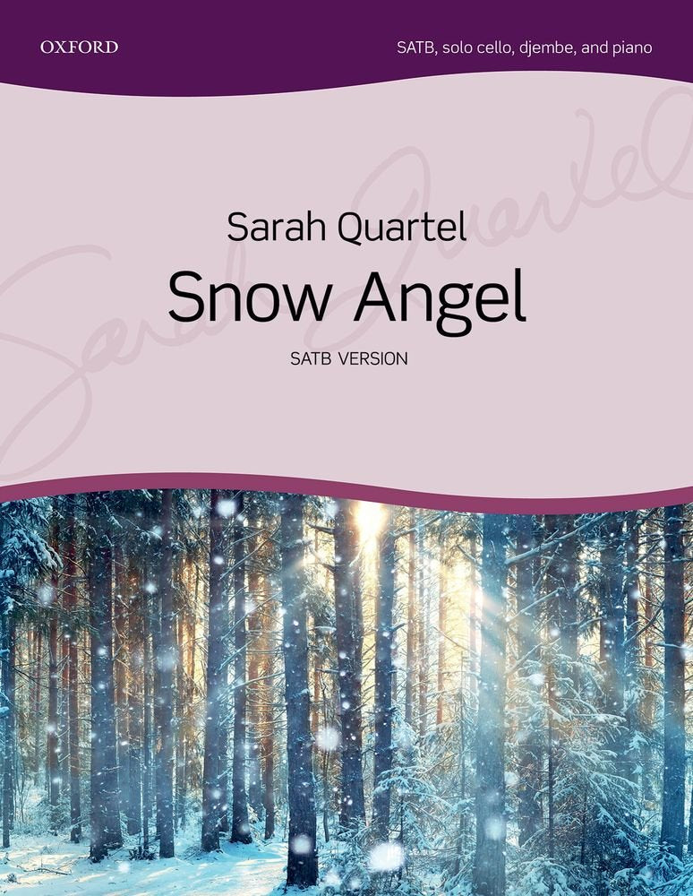 Snow Angel: SATB vocal score,Used
