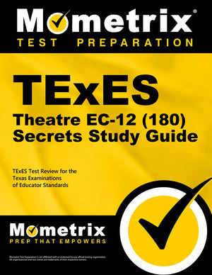 Texes Theatre Ec12 (180) Secrets Study Guide: Texes Test Review For The Texas Examinations Of Educator Standards,Used