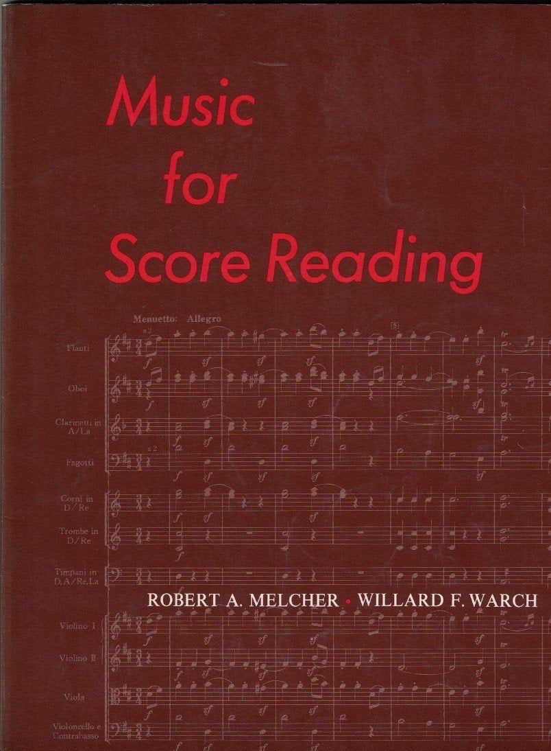 Music for Score Reading,Used