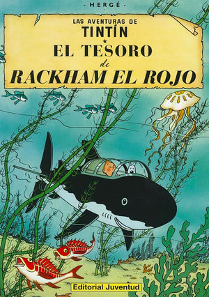 El tesoro de Rackham el Rojo (carton) (Tintin) (Spanish Edition),Used