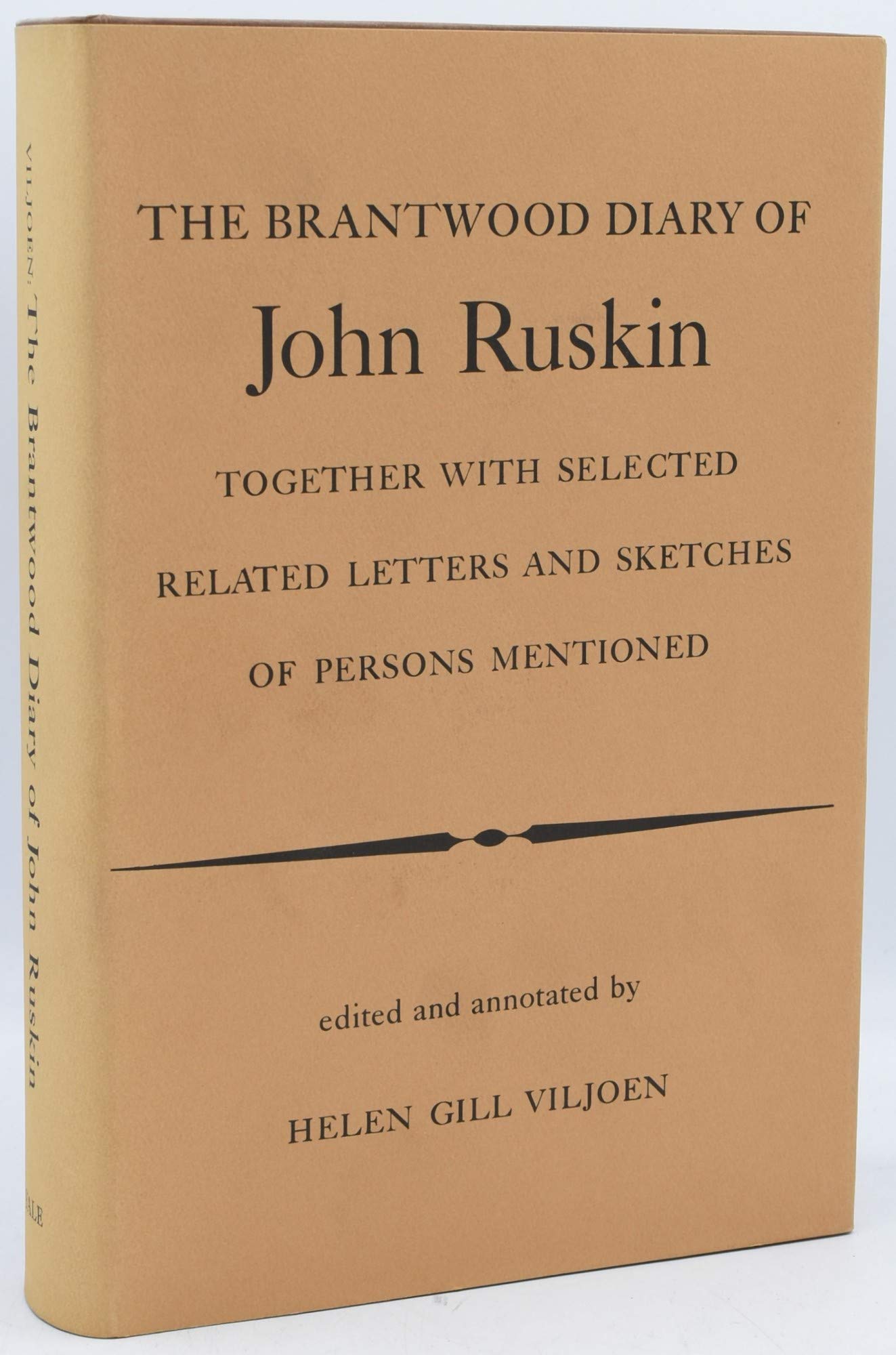 The Brantwood Diary Of John Ruskin,: Together With Selected Related Letters And Sketches Of Persons Mentioned-used
