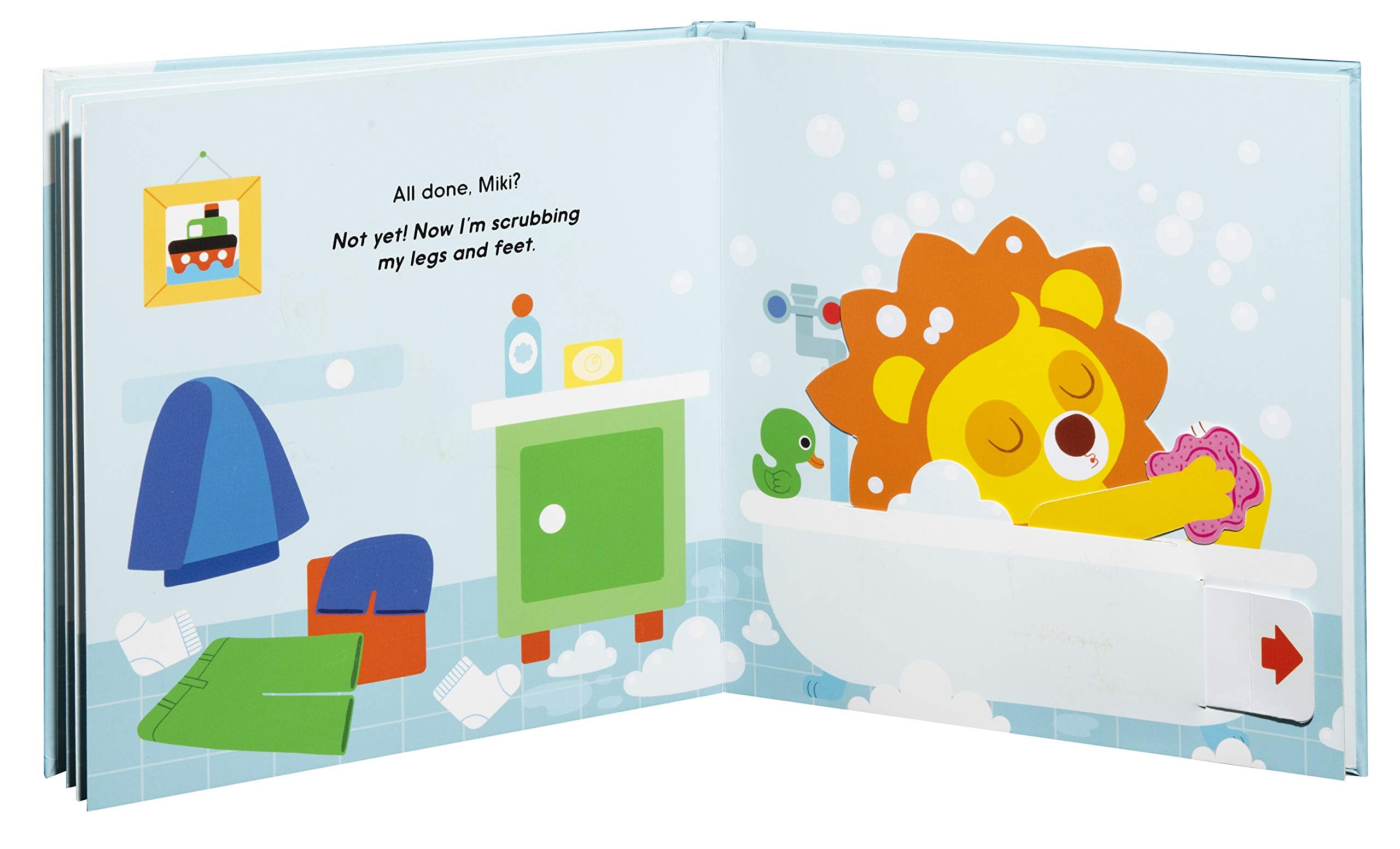 Miki Takes A Bath: Pull, Play, And Popup!