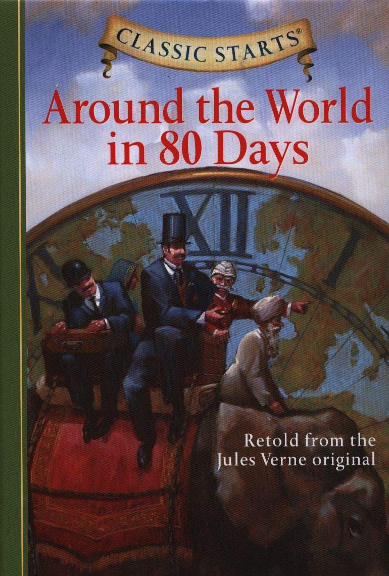 Classic Starts: Around the World in 80 Days,Used