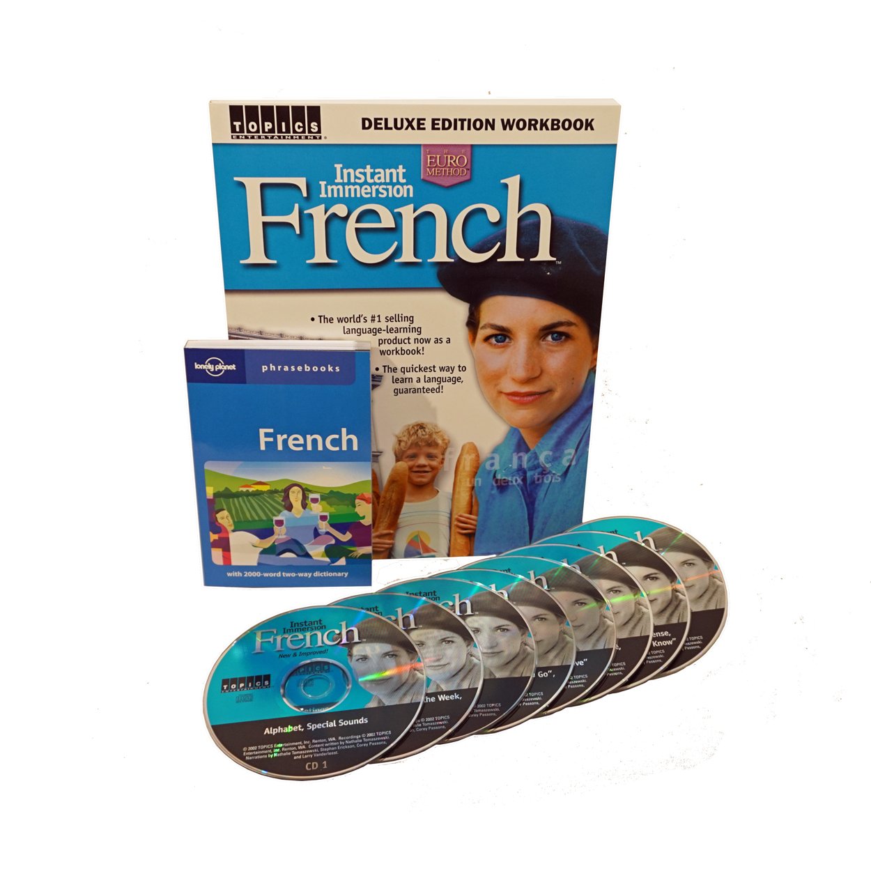 Instant Immersion French: Deluxe Edition Workbook (Old Version) (French Edition),Used