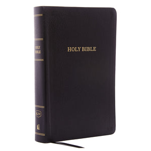 Kjv Holy Bible: Personal Size Giant Print With 43,000 Cross References, Black Bonded Leather, Red Letter, Comfort Print: King Ja