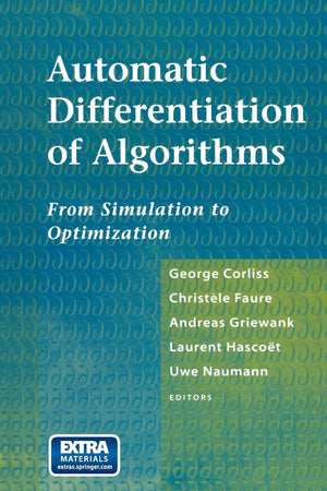 Automatic Differentiation of Algorithms: From Simulation to Optimization,Used