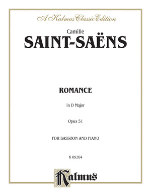 Romance in D Major, Op. 51: Part(s) (Kalmus Edition),Used