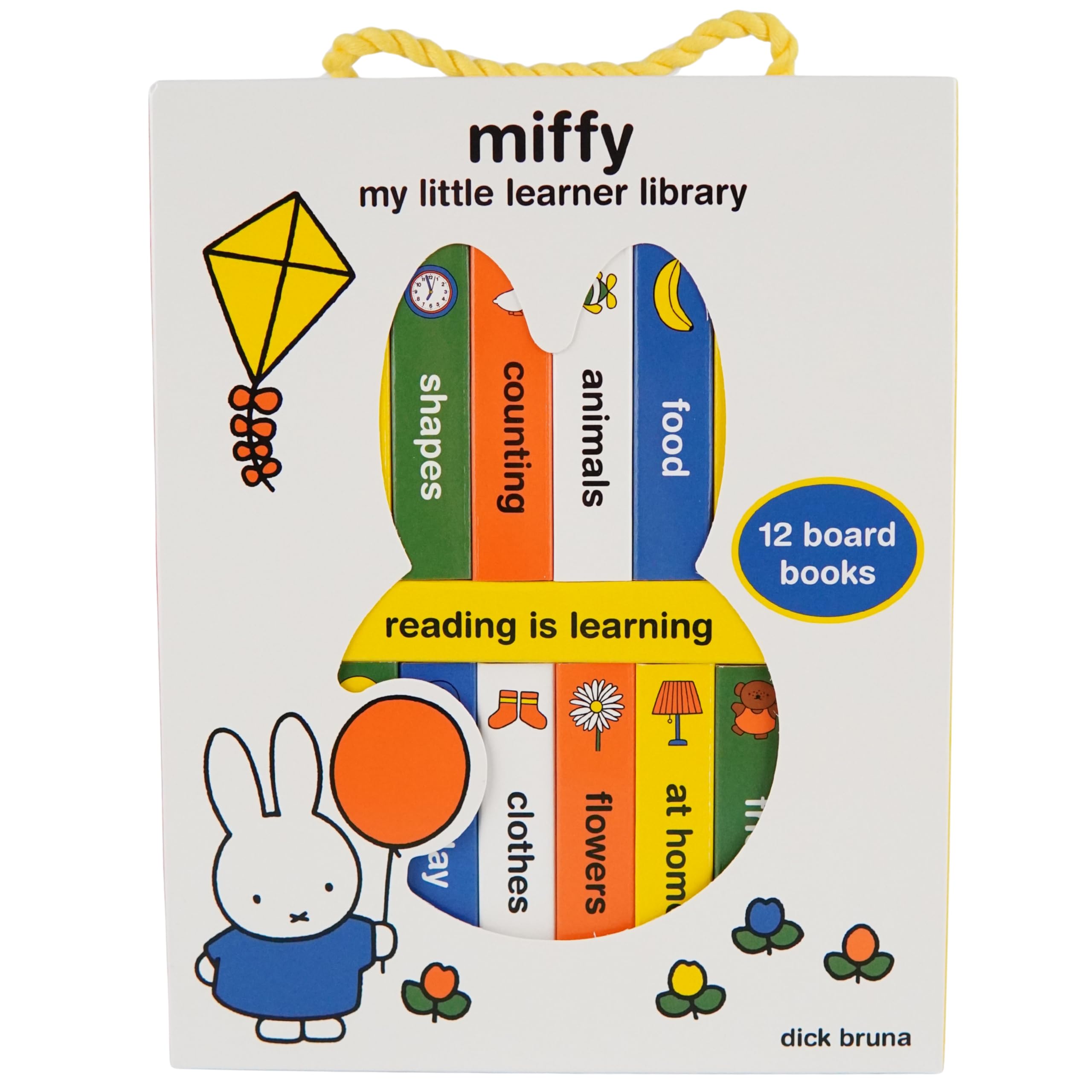 Miffy: My Little Learner Library  My First Library 12 Book Set Miffy Board Book