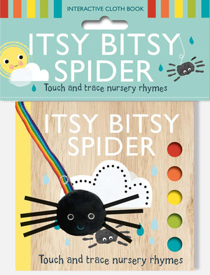Touch And Trace Nursery Rhymes: Itsy Bitsy Spider Cloth Book