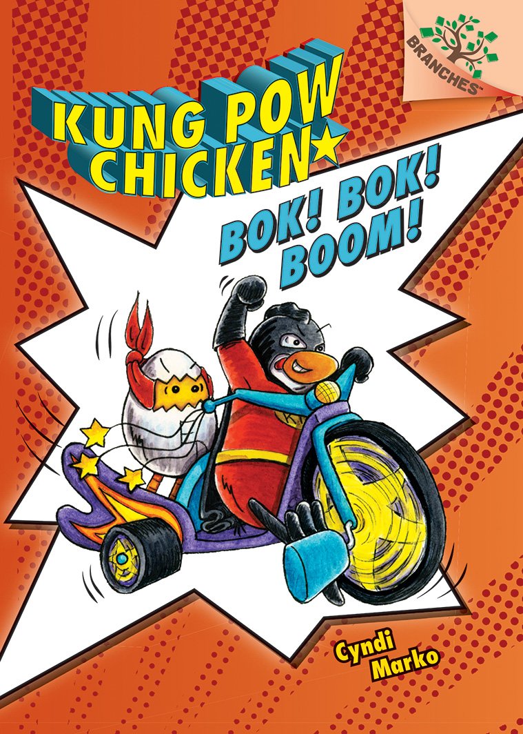 Bok! Bok! Boom!: A Branches Book (Kung Pow Chicken #2) (2),Used