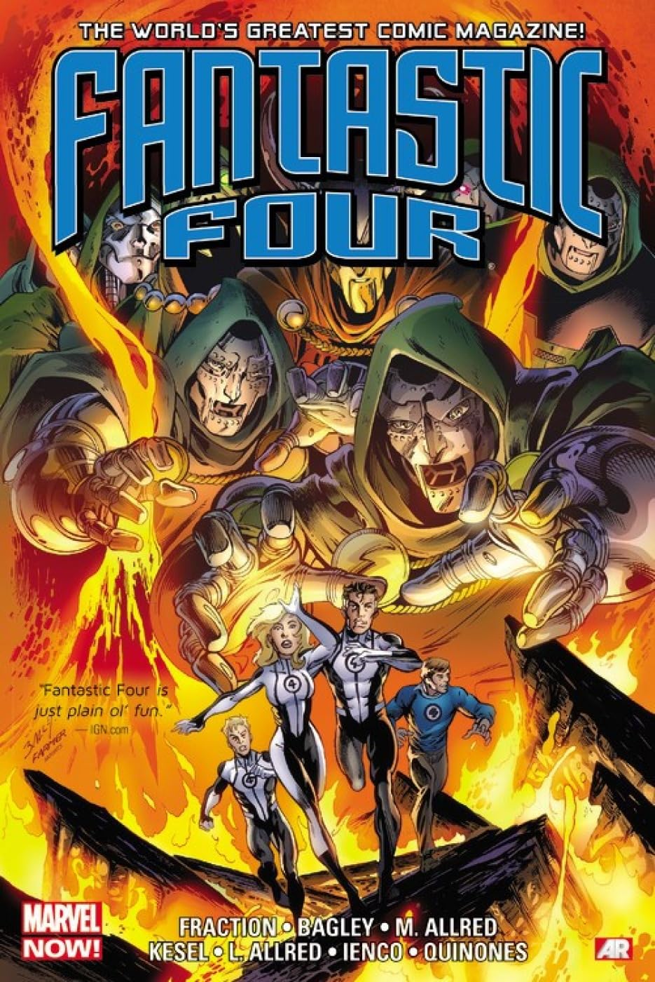 Fantastic Four By Matt Fraction Omnibus (Fantastic Four By Matt Fraction Omnibus: Marvel Now!),Used
