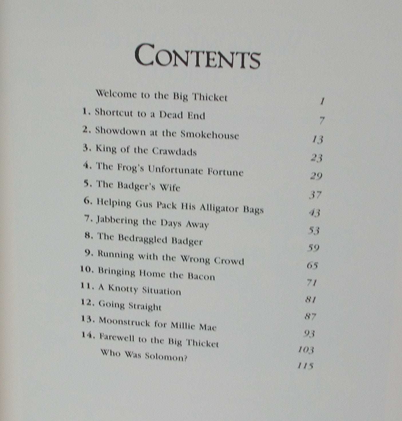 Adventures in the Big Thicket,Used