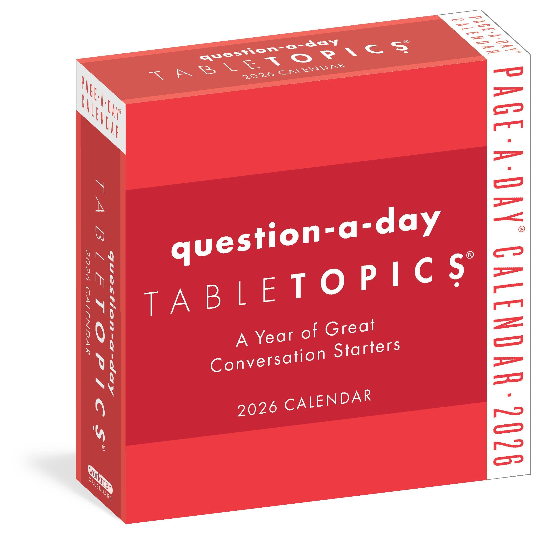 Cal 26 Tabletopics Question A Day