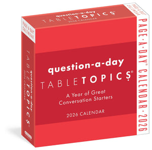 Cal 26 Tabletopics Question A Day