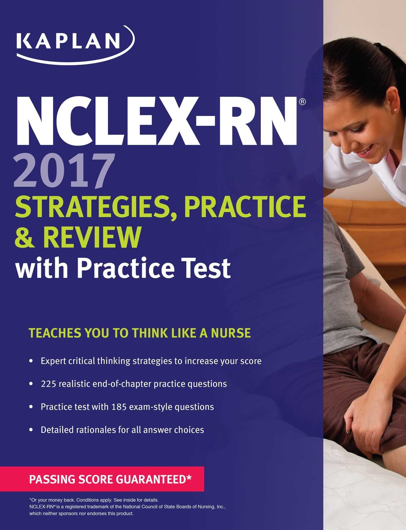NCLEXRN 2017 Strategies, Practice and Review with Practice Test (Kaplan Test Prep),Used