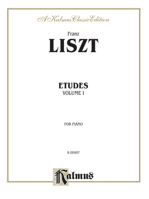Etudes, Vol 1 (Kalmus Edition),Used
